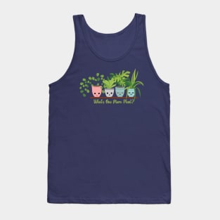 What's One More Plant : Kawaii Plants Tank Top